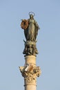 Colonna dellÃ¢â¬â¢Immacolata in Rome, Italy Royalty Free Stock Photo